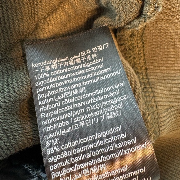 Calvin Klein Jeans Washed Monologo Hoodie Green - Picture 16 of 16